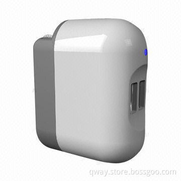 Smart Mobile Phone Charger with 2Amp Output and 2 USB Ports for iPhone